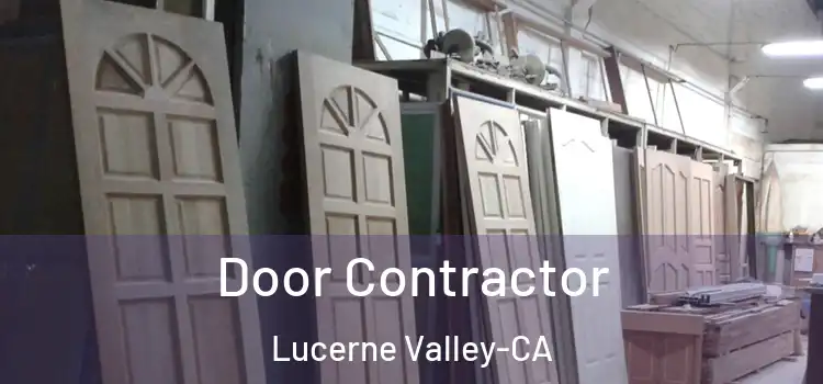 Door Contractor Lucerne Valley-CA